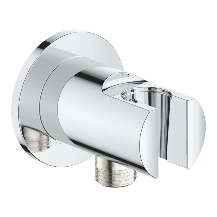Подключение для душевого шланга с держателем хром Grohe Tempesta 28628001 - Изображение 1 - almatherm.kz