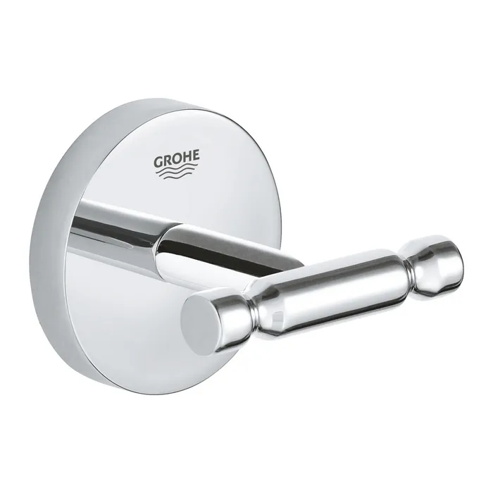 Крючок двойной Grohe Bau Cosmopolitan 40461001 - Изображение 1 - almatherm.kz