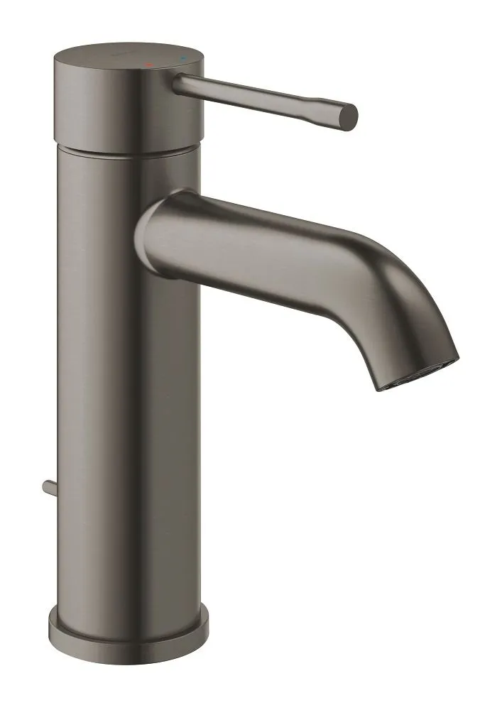 Смеситель раковины темный графит матовый размер S Grohe Essence 24171AL1 - Изображение 1 - almatherm.kz