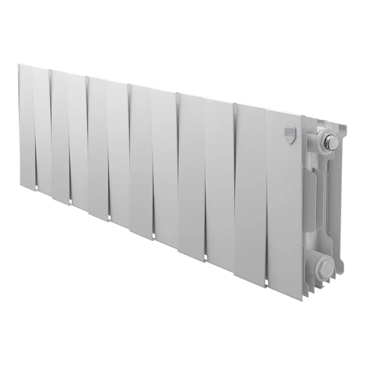 Радиатор биметаллический 200x100 (12 секций) PianoForte Bianco Traffico Royal Thermo - Изображение 1 - almatherm.kz