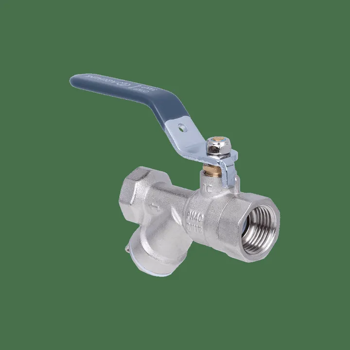 Кран шаровой с фильтром ВР-ВР 1/2" Aqualink - Изображение 1 - almatherm.kz