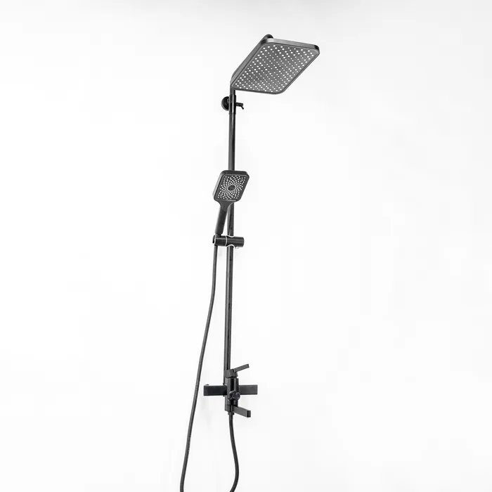 Душевая стойка черная Divic DV 26-8-PD-AB - Изображение 1 - almatherm.kz