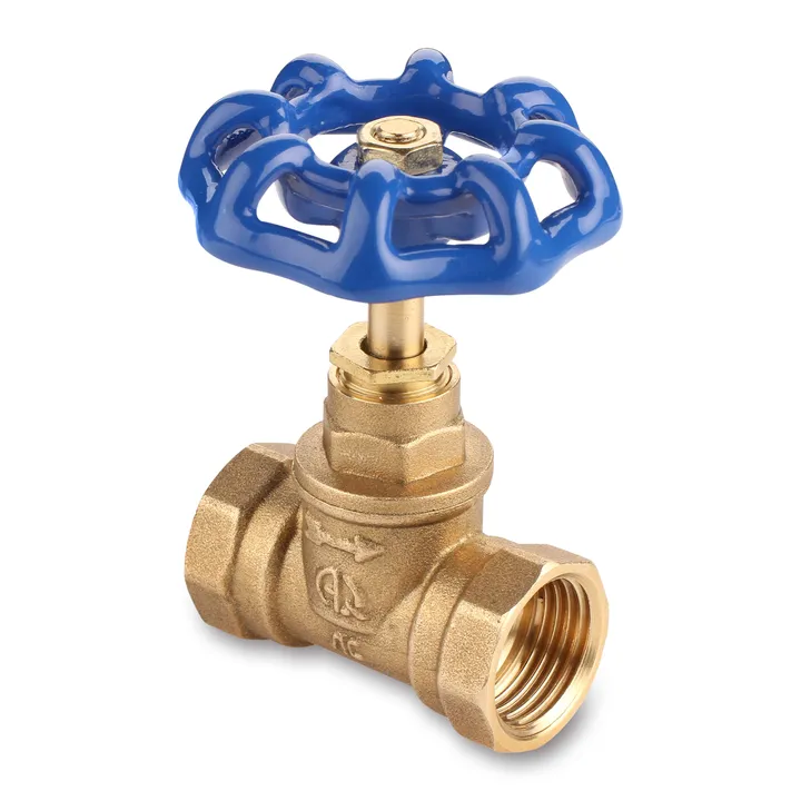 Клапан запорный латунь ВР-ВР 2" х/в Aqualink - Изображение 1 - almatherm.kz