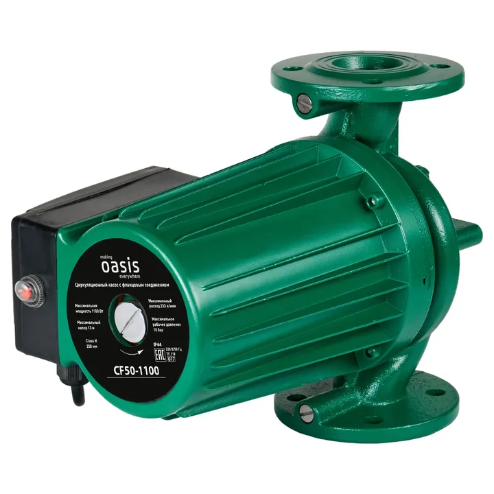 Насос циркуляционный фланцевый 50/13 250 мм Oasis СF 50-1100 - Изображение 1 - almatherm.kz