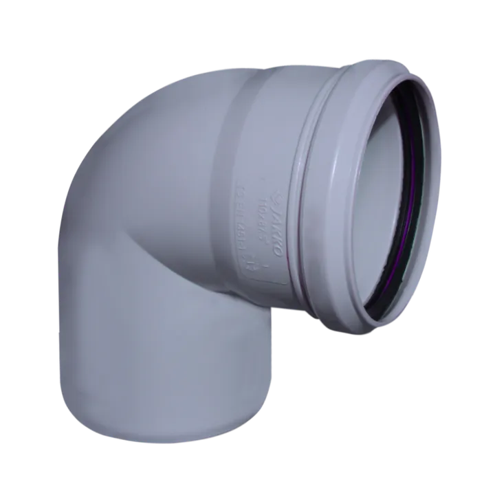 Кәріз ағызу PP 87° 110 сұр Jakko - Изображение 1 - almatherm.kz