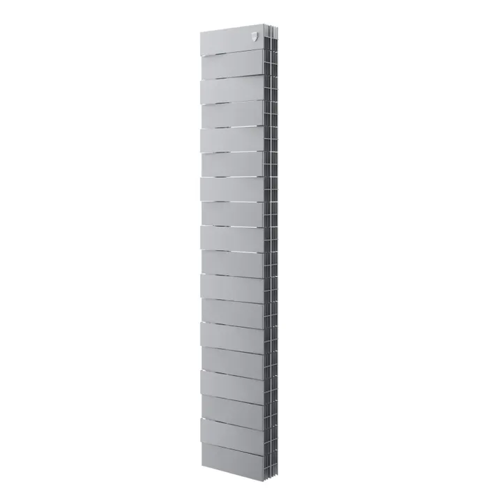 Радиатор биметаллический PianoForte Tower 200 /Silver Satin - 18 секц. Royal Thermo - Изображение 1 - almatherm.kz