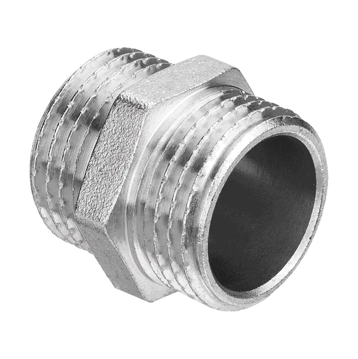 Ниппель никель 3/4" Aqualink - Изображение 1 - almatherm.kz