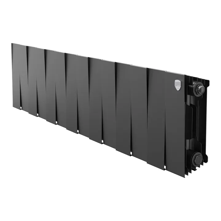 Радиатор биметаллический 200x100 (14 секций) PianoForte Noir Sable Royal Thermo - Изображение 1 - almatherm.kz
