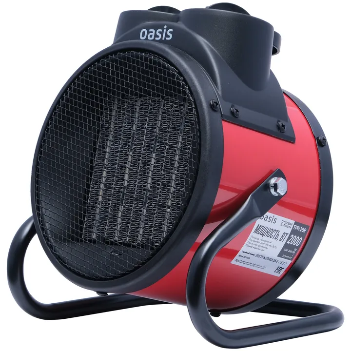 Пушка тепловая электрическая 2 кВт Oasis TPK-20R - Изображение 1 - almatherm.kz
