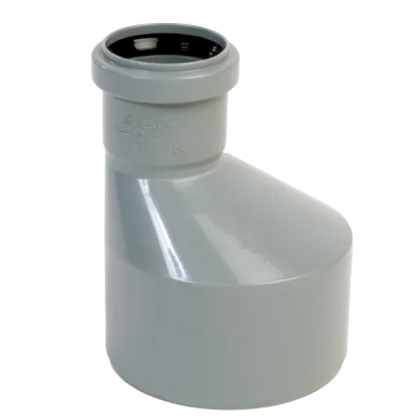 Переходник канализационный ПП 40x32 серый Jakko - Изображение 1 - almatherm.kz