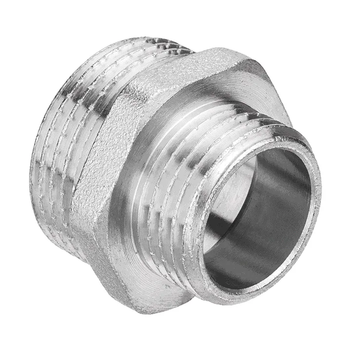 Ниппель никель 1 1/2"х1 1/4" Aqualink - Изображение 1 - almatherm.kz