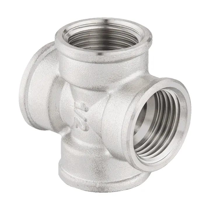 Крестовина никель 3/4" Aqualink - Изображение 1 - almatherm.kz